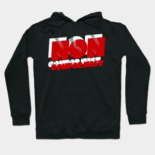 Non conformist Hoodie by MADMIKE CLOTHING